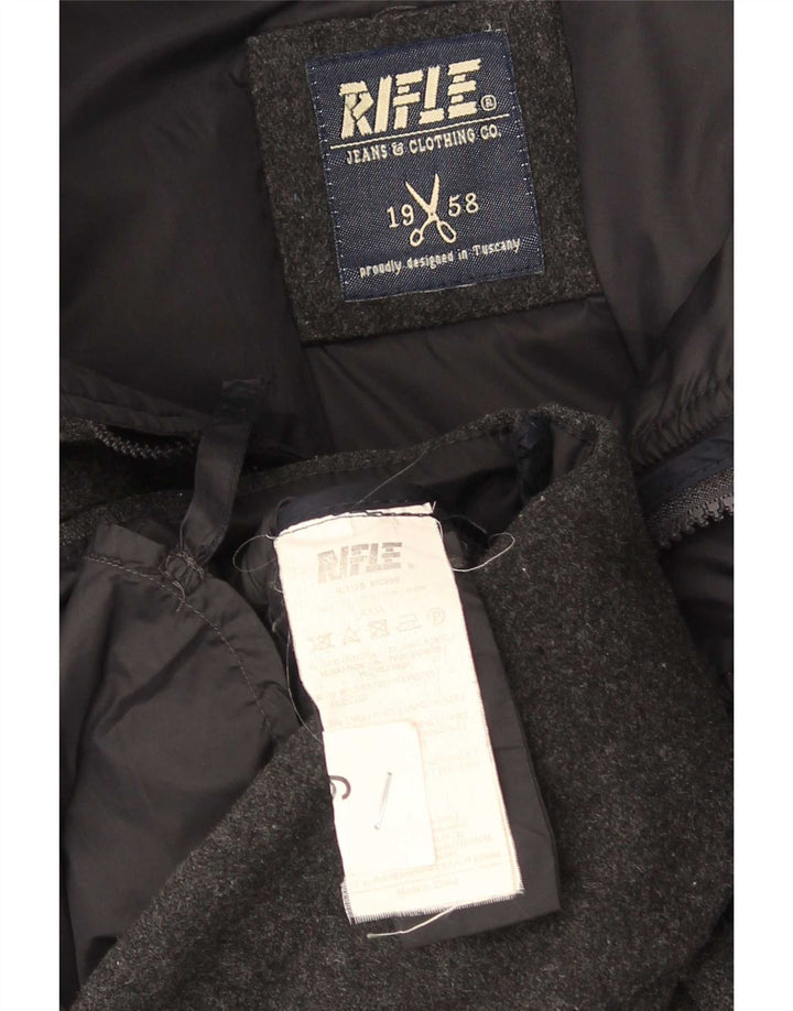 Rifle Herre polstret jakke UK 46 3XL Grå