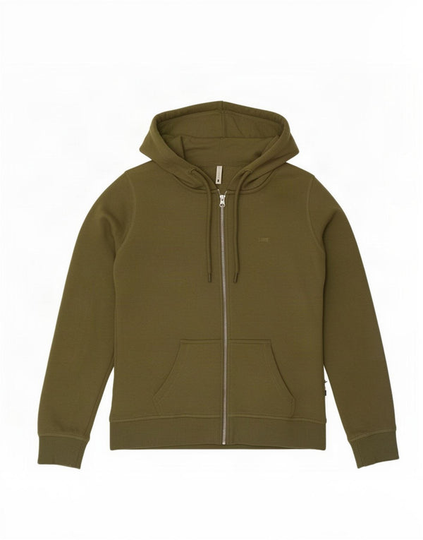 Carrera hættetrøje med lynlås til piger 13-14 år Medium Khaki Polyester