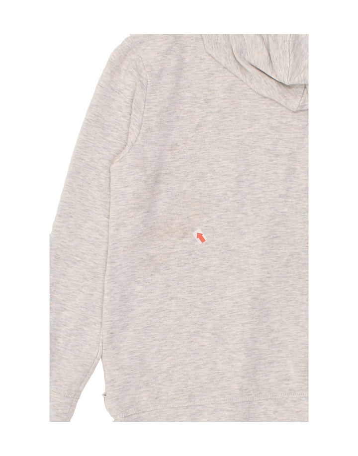 FAT FACE Womens Hoodie Jumper UK 10 Small Grey Viscose Vintage Fat Face and Second-Hand Fat Face from Messina Hembry 