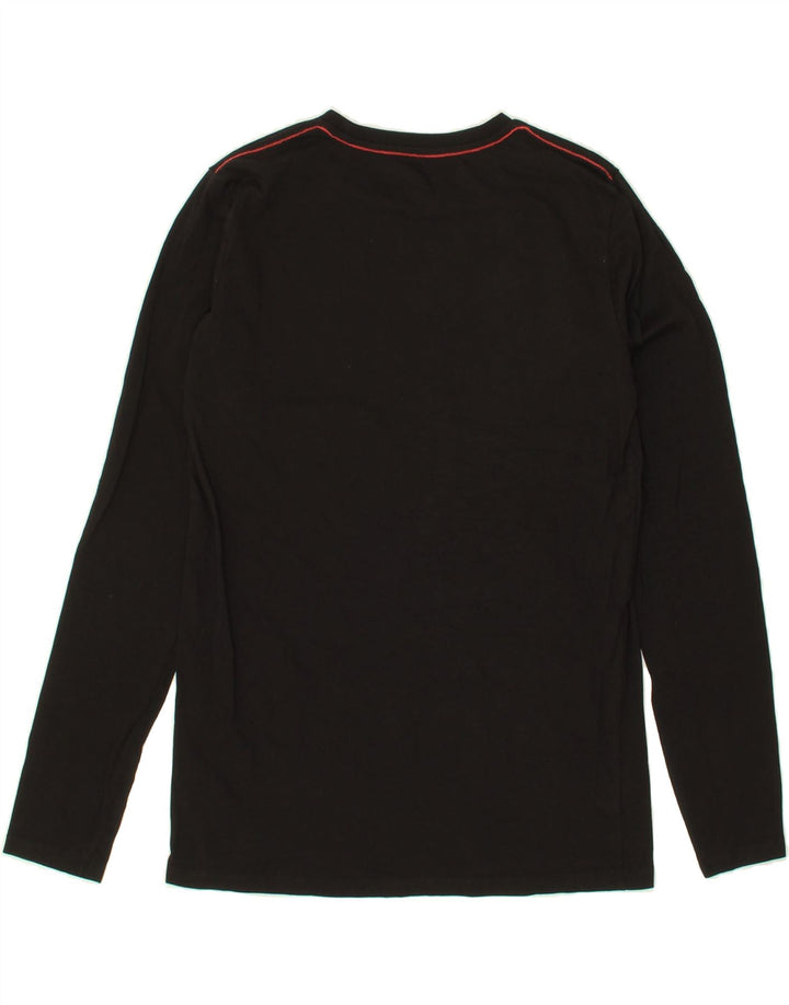 GUESS Boys Graphic Top Long Sleeve 15-16 Years Black Cotton Vintage Guess and Second-Hand Guess from Messina Hembry 