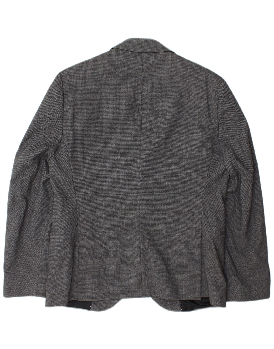 Daniele Alessandrini Herre 2-knaps blazerjakke IT 52 XL Grå Houndstooth