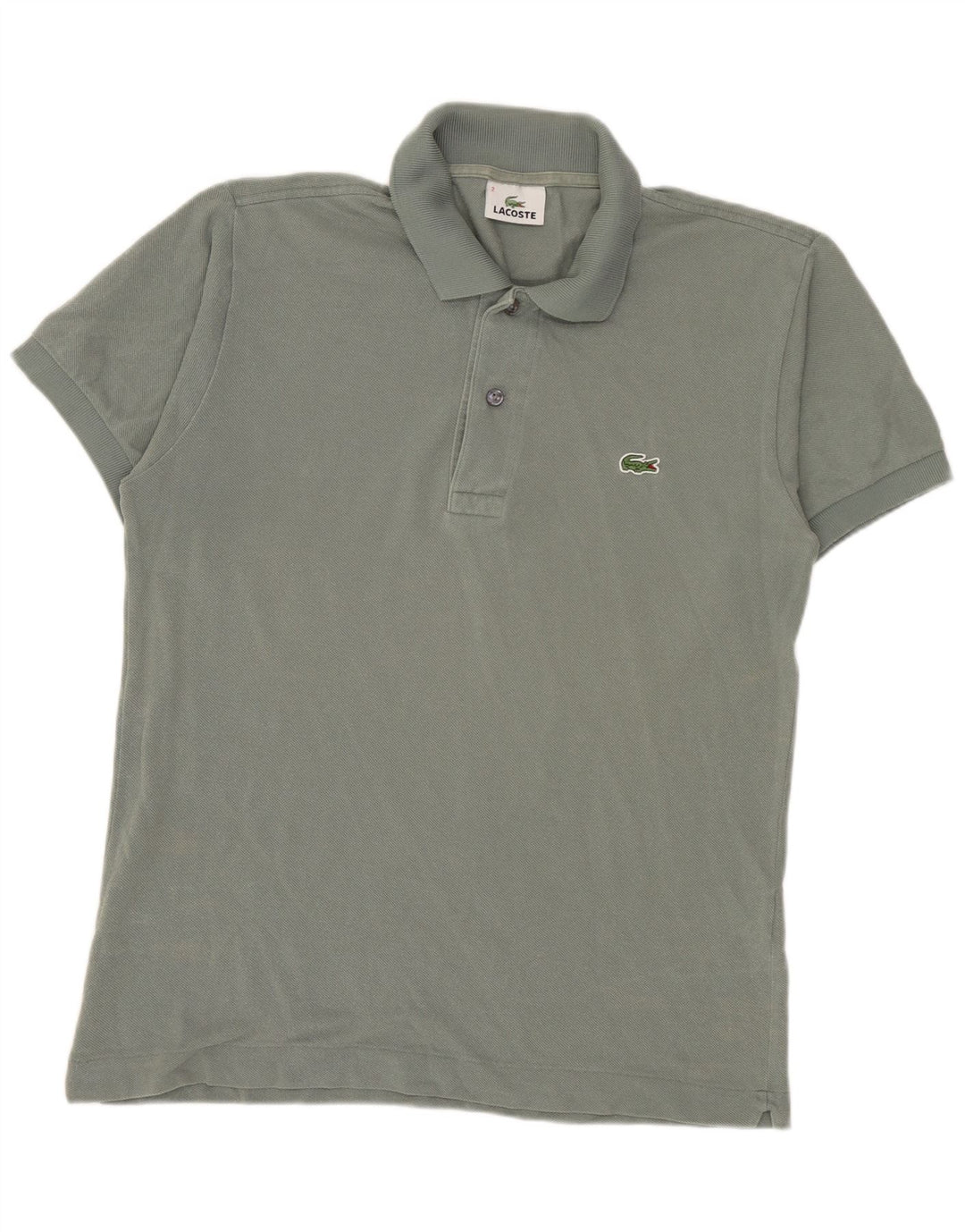 Lacoste herre poloskjorte str. 2 XS Grøn bomuld