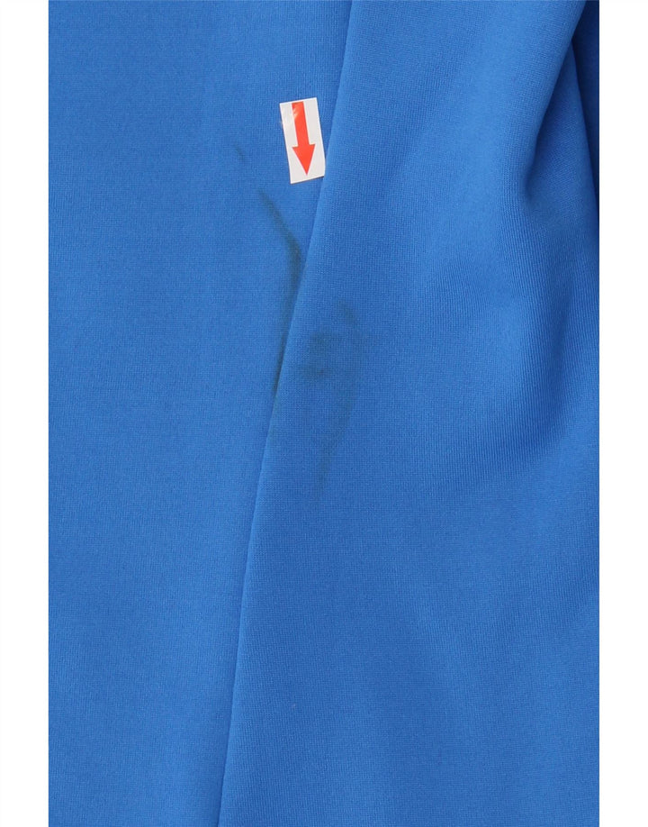 Odlo Sweatshirt med lynlås til kvinder UK 18 XL Blå Polyester