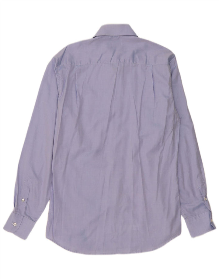 Paul & Shark Herreskjorte str. 39 Medium Blue Cotton