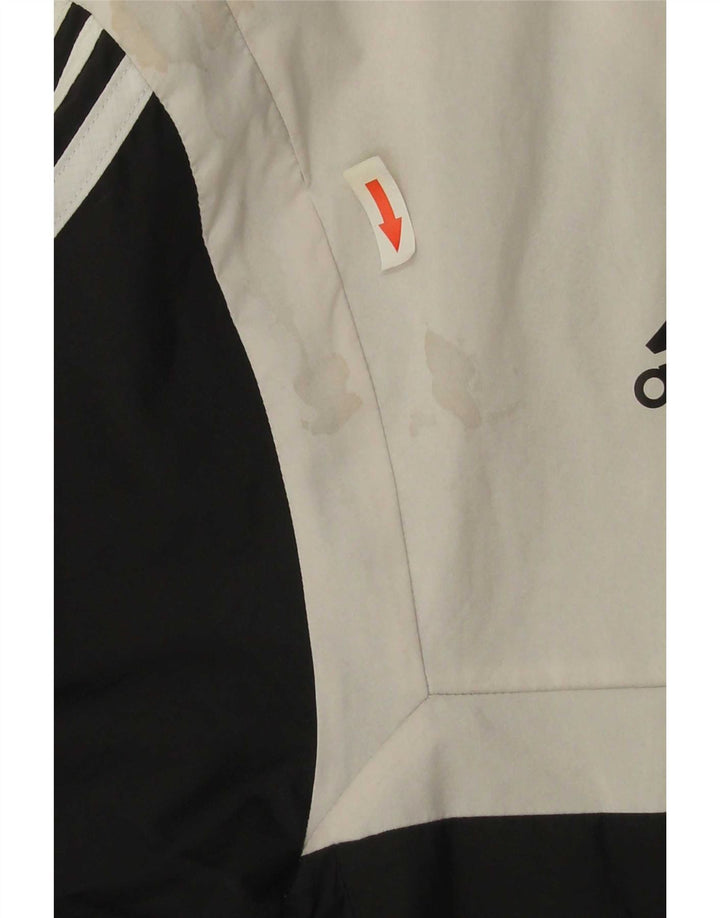 Adidas Træningsdragt med hætte til mænd Topjakke Medium Sort Colourblock Polyester