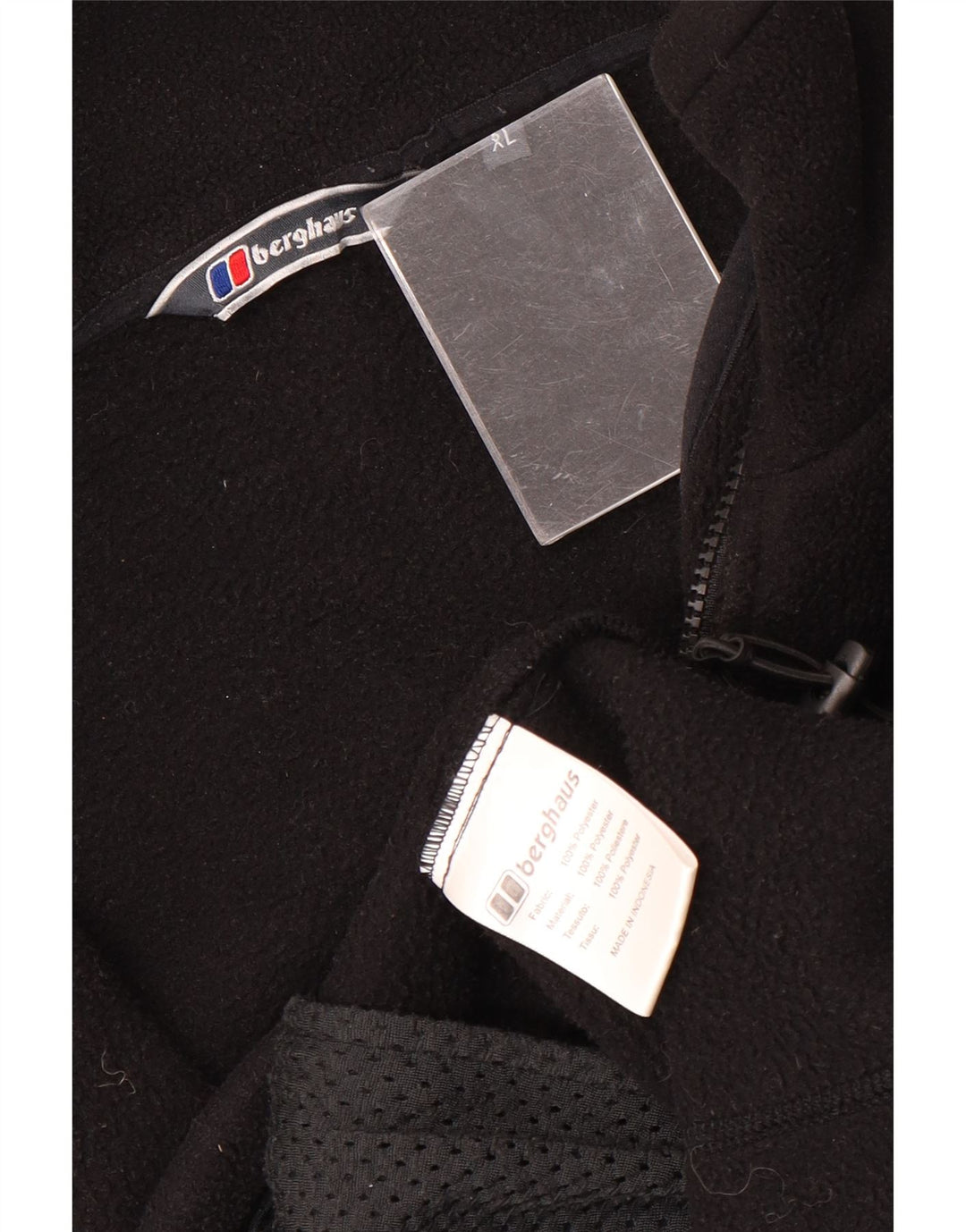 BERGHAUS Herre Liner Fleecejakke UK 42 XL Sort Polyester