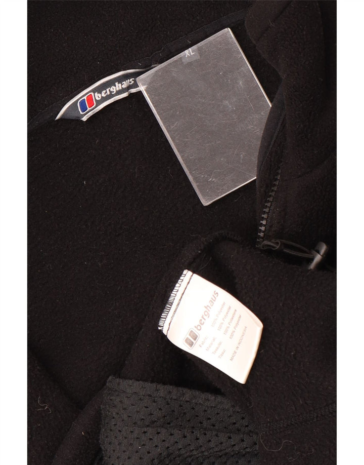BERGHAUS Herre Liner Fleecejakke UK 42 XL Sort Polyester
