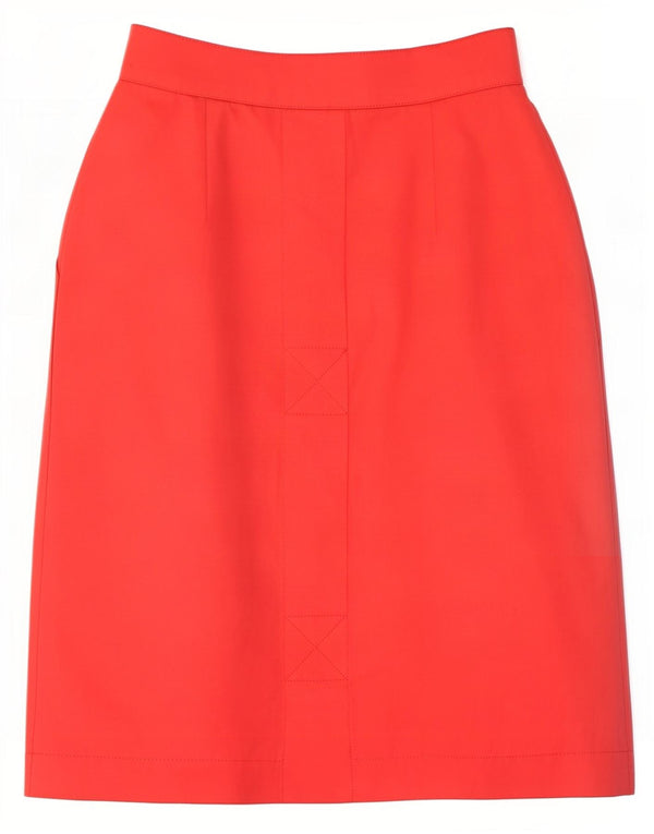 Genny Dame Midi Nederdel IT 40 Small W26 Pink Bomuld