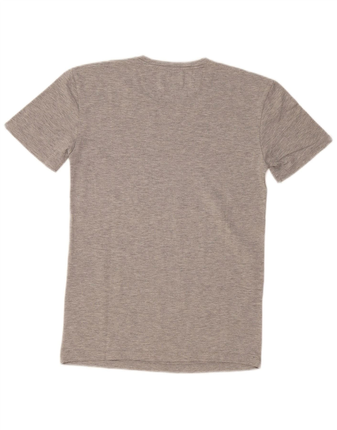 Zara Herre Super Slim Fit T-Shirt Top Lille Grå Flecked
