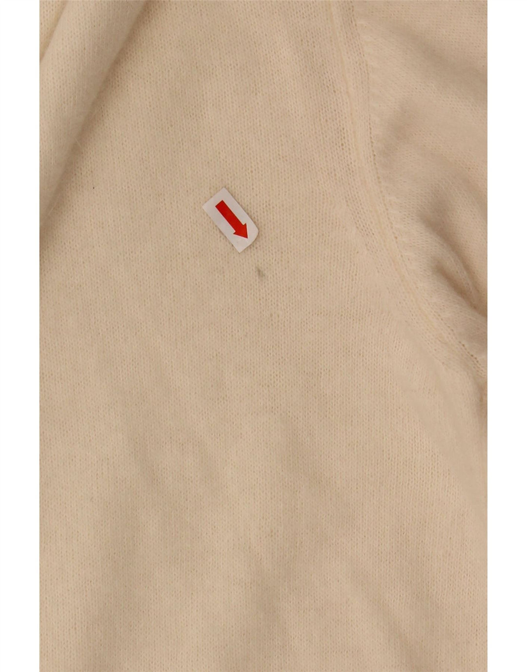 CANDA Womens Cardigan Sweater EU 46 XL Off White Angora