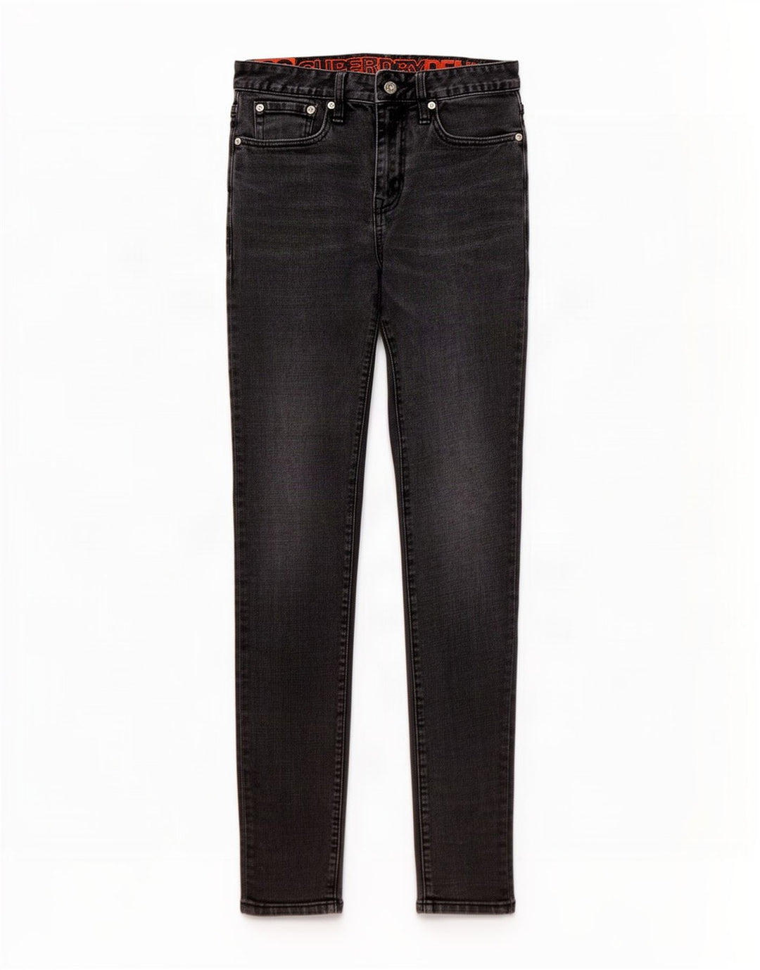 Superdry Skinny Jeans til kvinder W28 L34 Grå