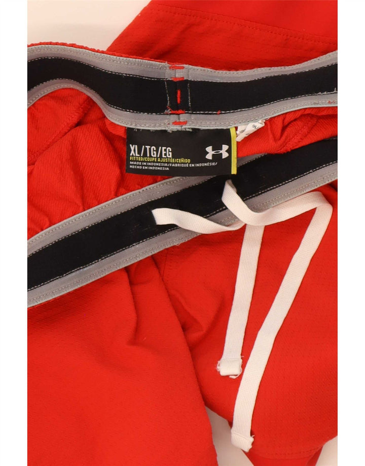 Under Armour Herre abstrakt mønster sportsshorts XL rød