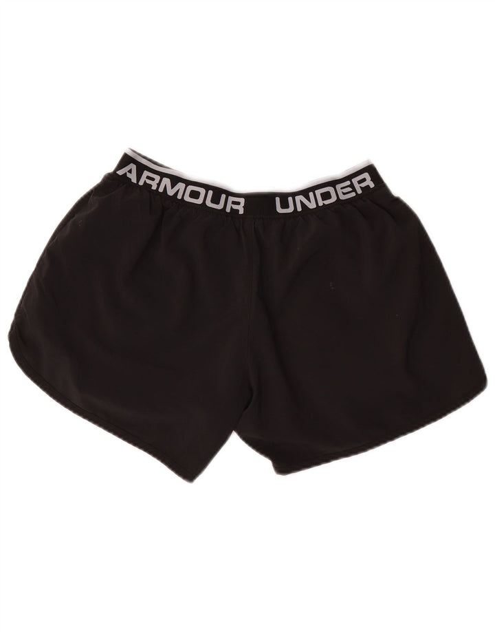 UNDER ARMOUR grafiske sportsshorts 13-14 år XL Sort