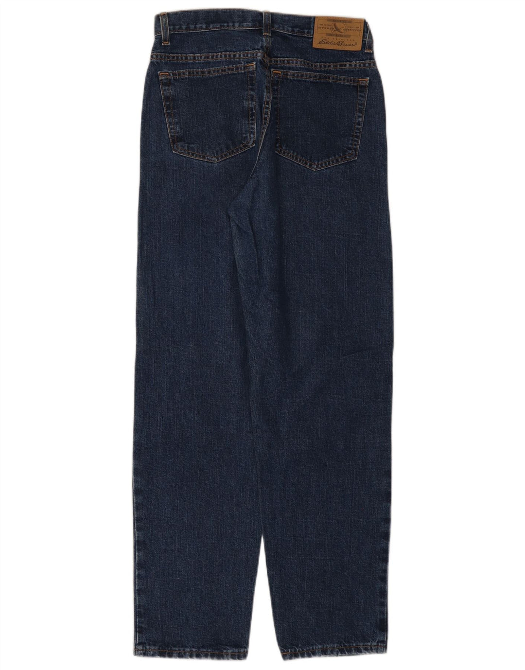 EDDIE BAUER koniske jeans til kvinder US 8 Medium W28 L31 Marineblå bomuld