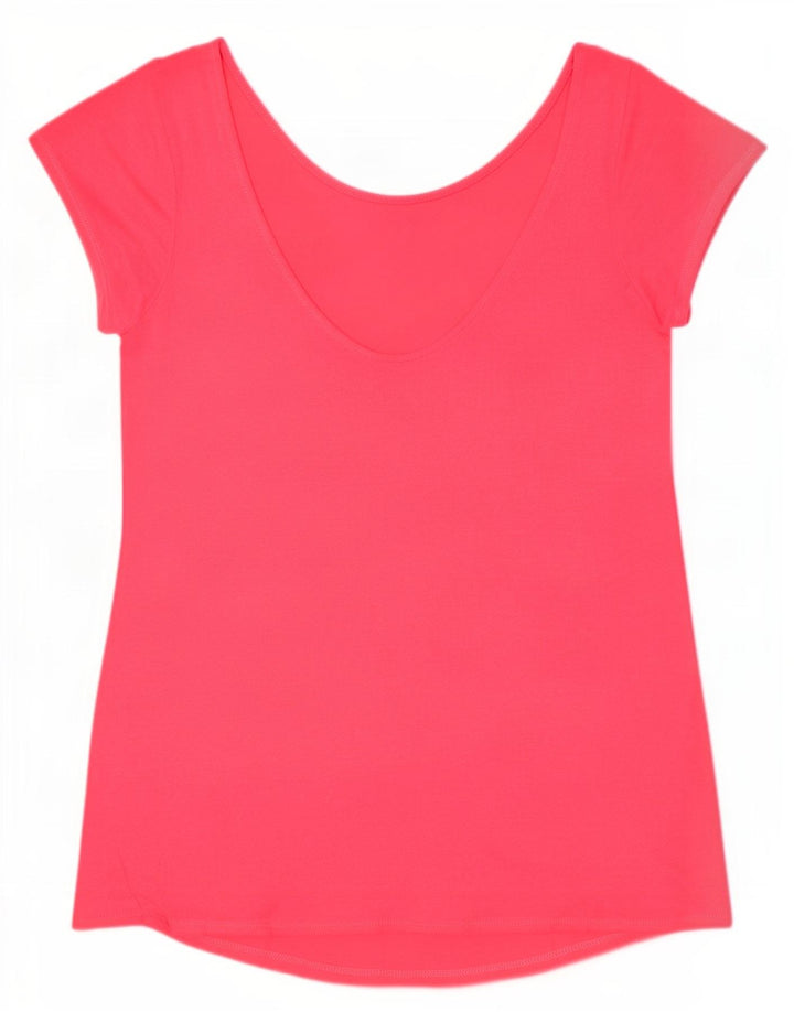 Zara Dame Tunika Top UK 14 Large Pink