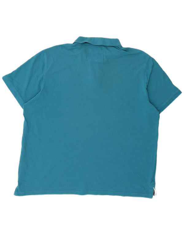 Crew Clothing Herre Polo Shirt 2XL Blå Bomuld
