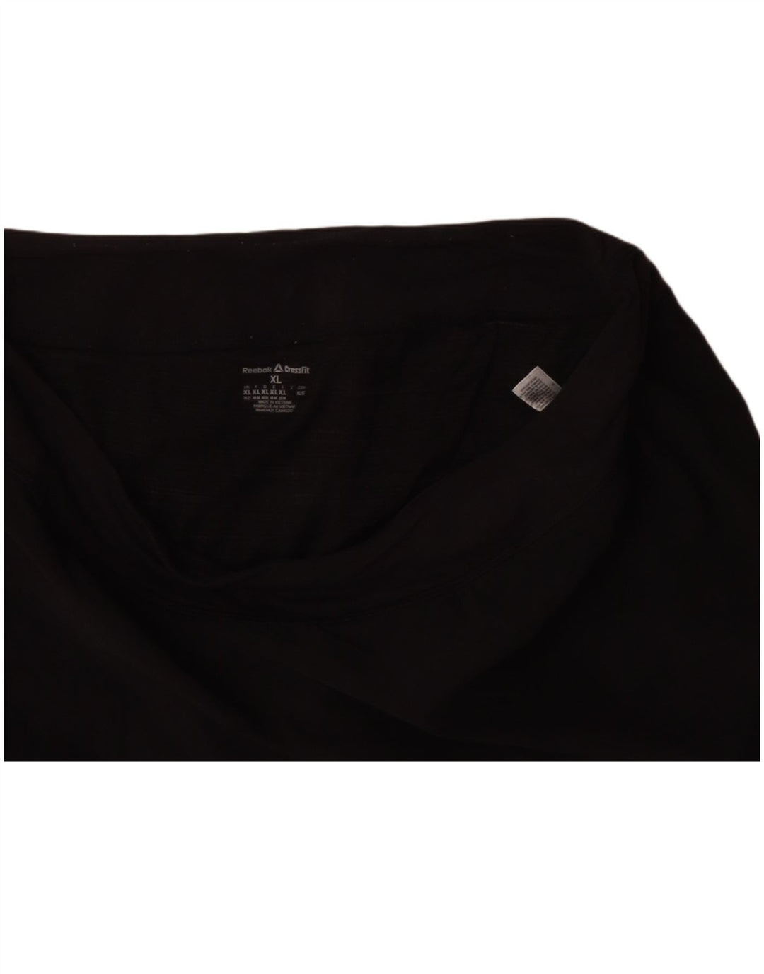 REEBOK sportsshorts til kvinder UK 20/22 XL sort polyester