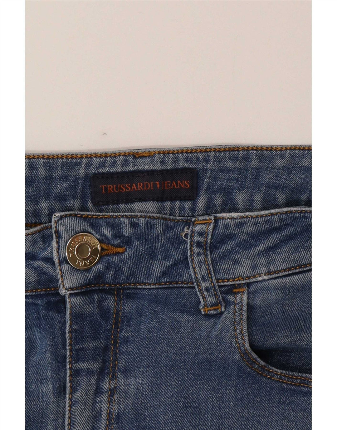 Trussardi Slim Jeans til kvinder W29 L32 Blå