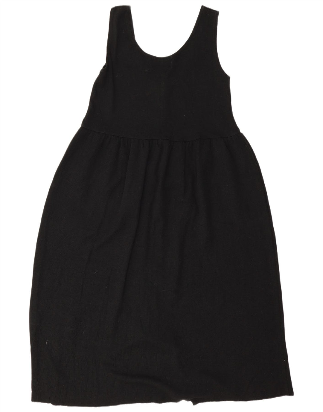 Kaos Dame Ærmeløs Basic Kjole One Size Sort Uld