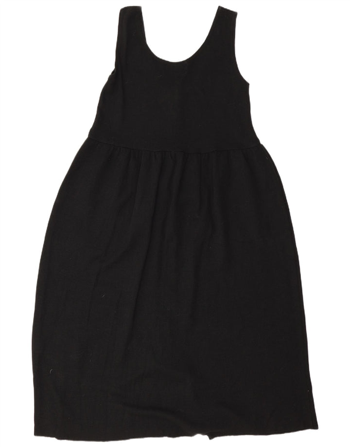 Kaos Dame Ærmeløs Basic Kjole One Size Sort Uld