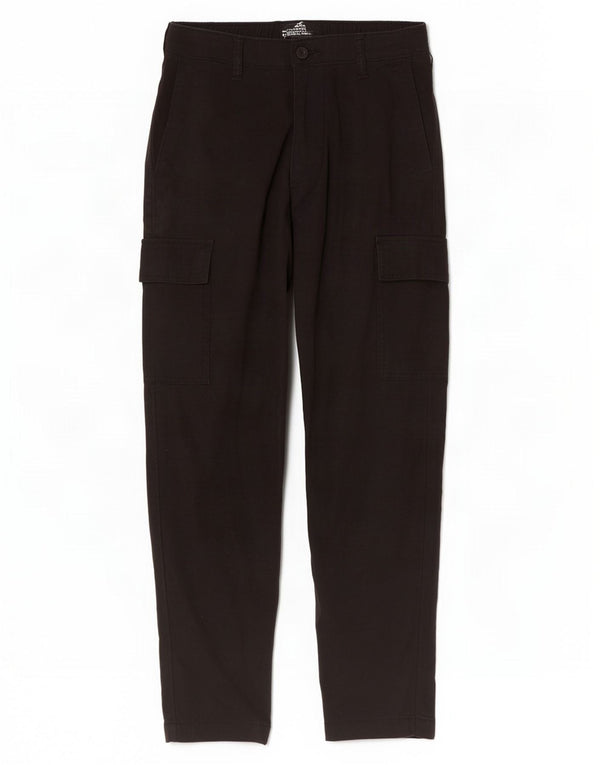 Hollister Slim Cargo bukser til kvinder XS W28 L28 Sort bomuld