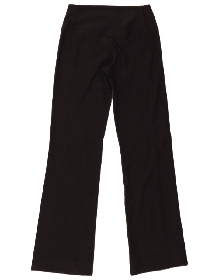 Nike Dame Dri Fit Flare Leggings UK 8 Small Black