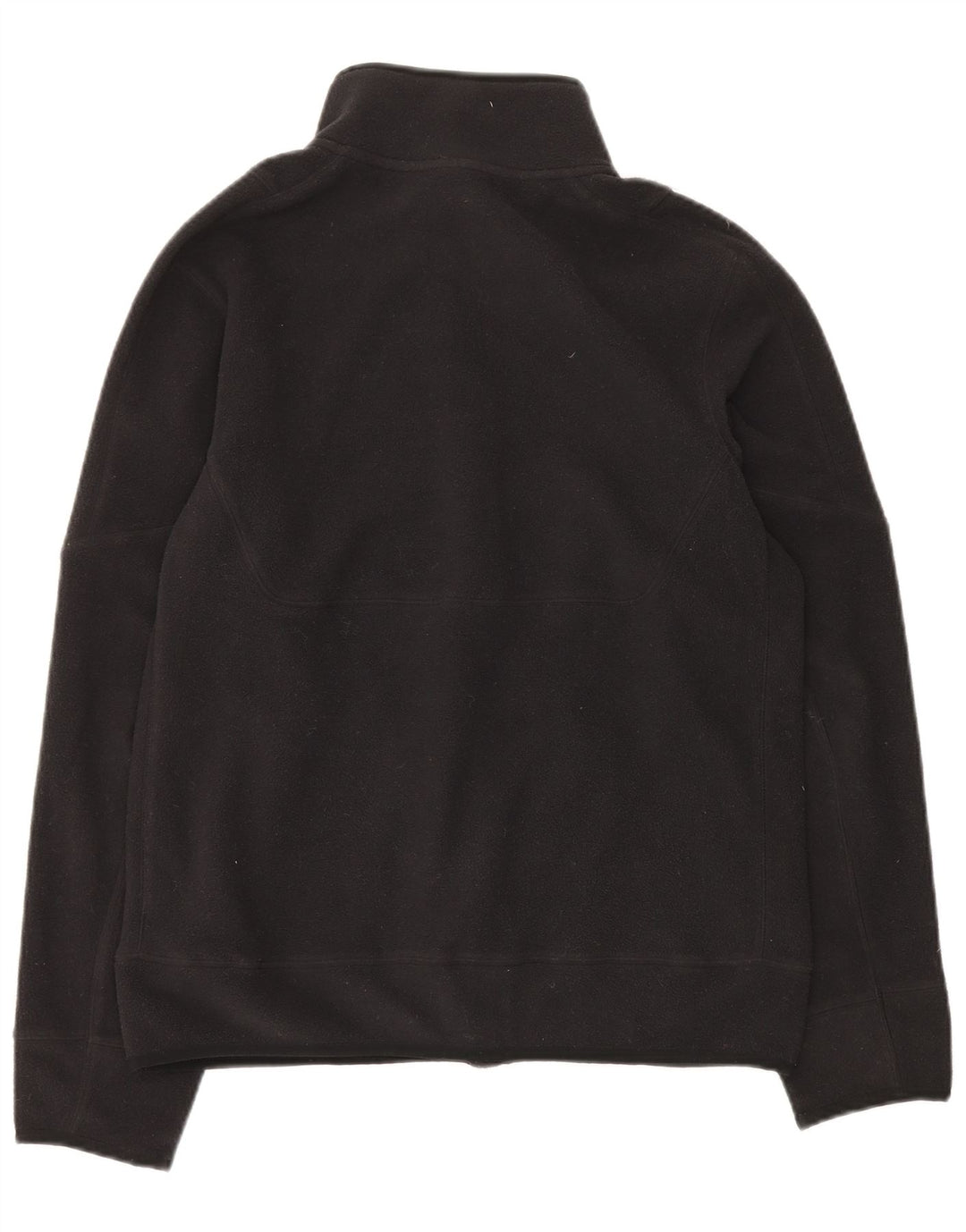 NIKE Fleecejakke til mænd UK 36 Lille sort polyester