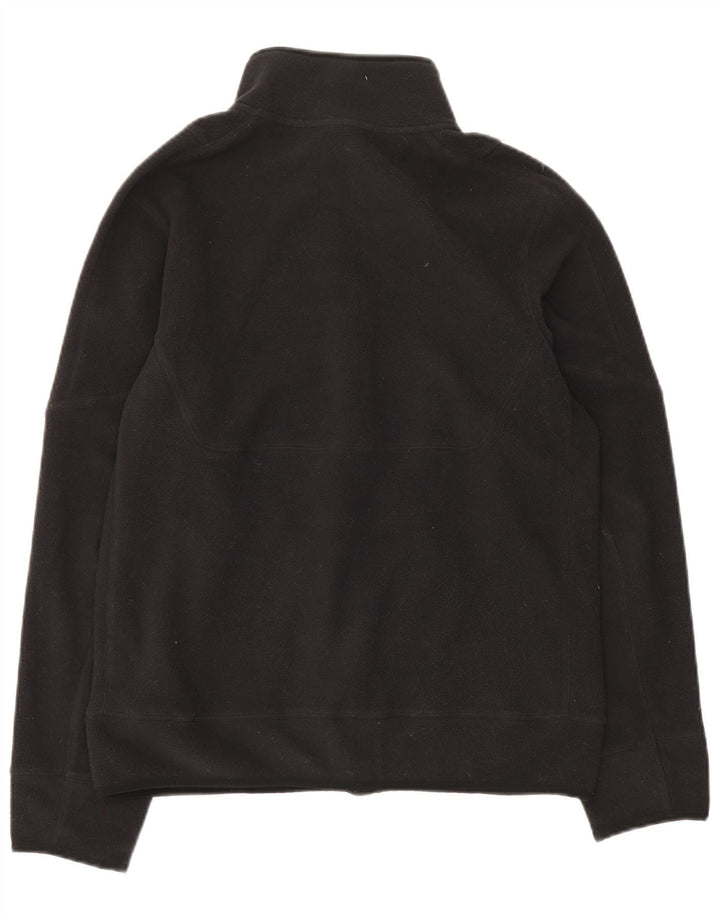 NIKE Fleecejakke til mænd UK 36 Lille sort polyester