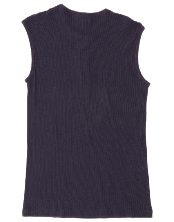 Levi's Damevest Top UK 14 Large Navy Blue
