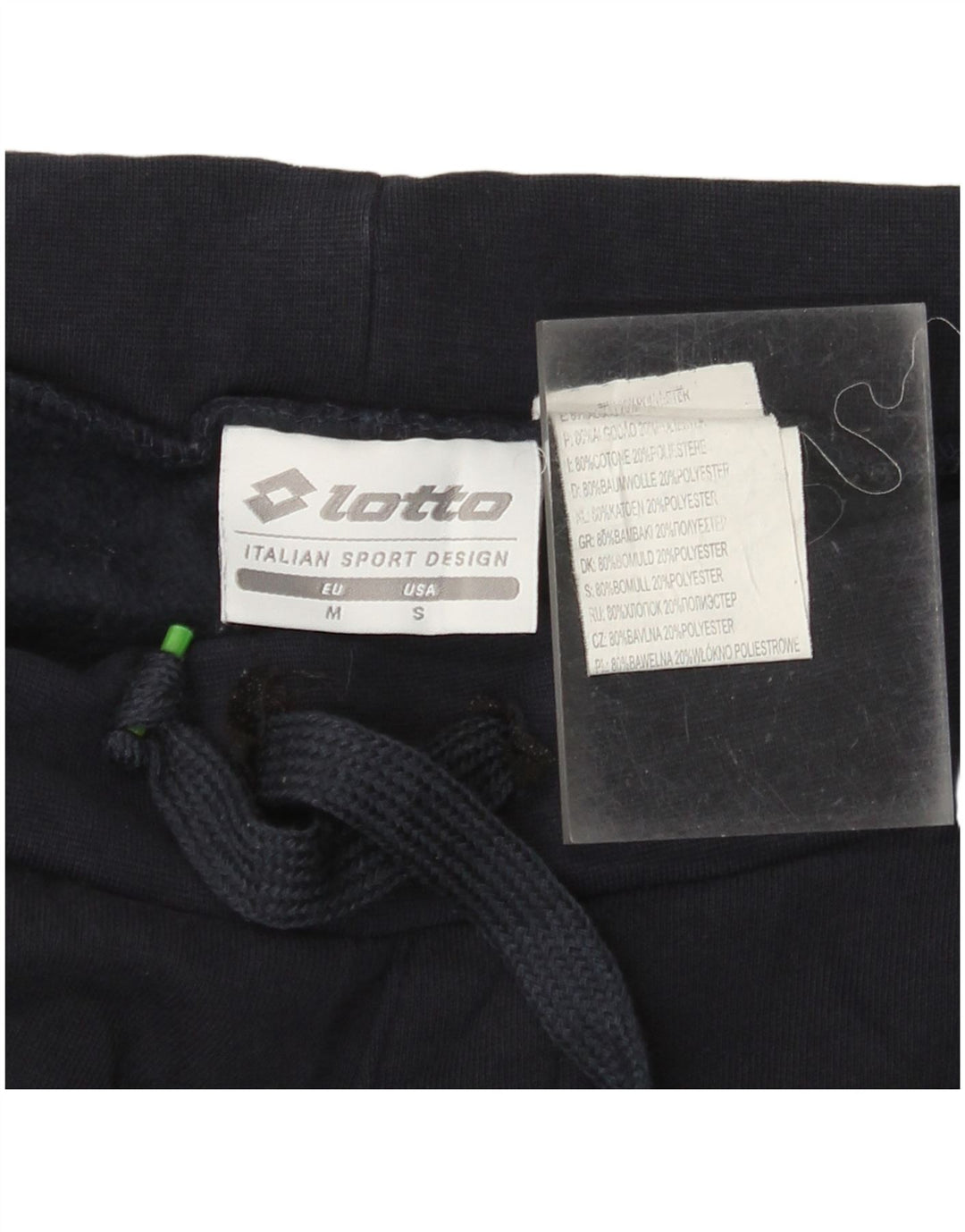 LOTTO Dame grafisk træningsdragt Bukser Joggers UK 14 Medium Navy Blue