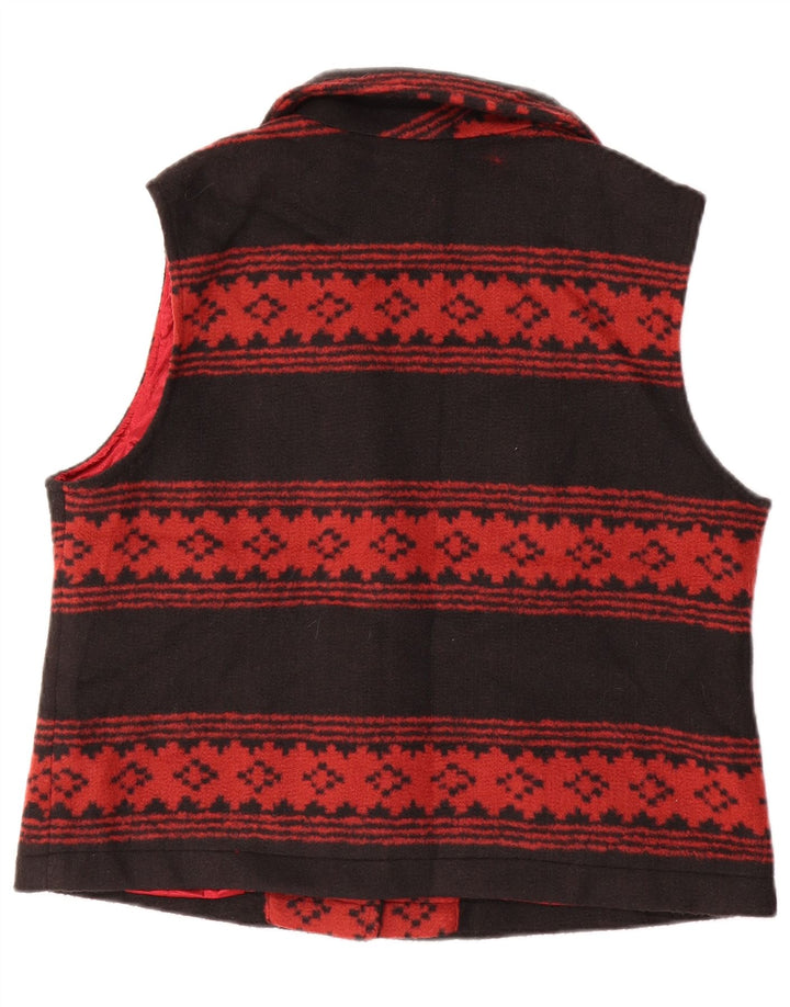 Orvis Damevest UK 14 Medium Sort Geometrisk Akryl
