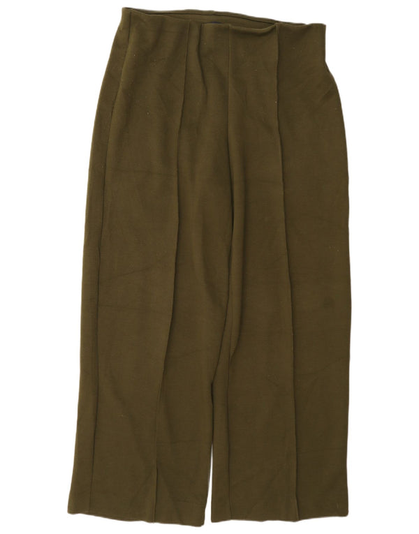 Marks & Spencer Lige fritidsbukser til kvinder UK 16 Large W34 L31 Khaki