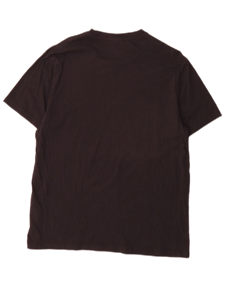 Champion Herre T-Shirt Top XL Sort Bomuld