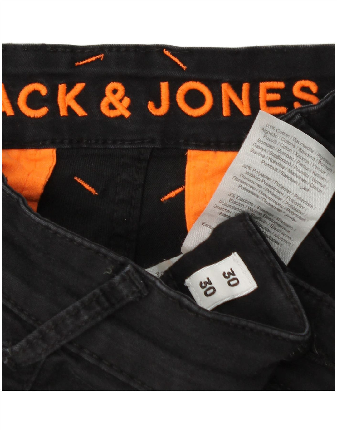 Jack & Jones Herre Slim Cargo Bukser W30 L25 Grå Bomuld