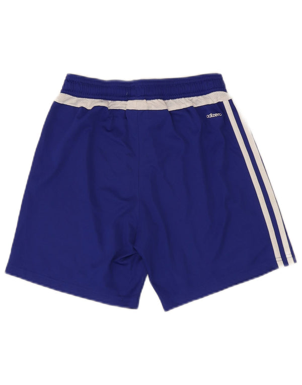 Adidas drenge Climacool grafiske sportsshorts 11-12 år blå farveblok
