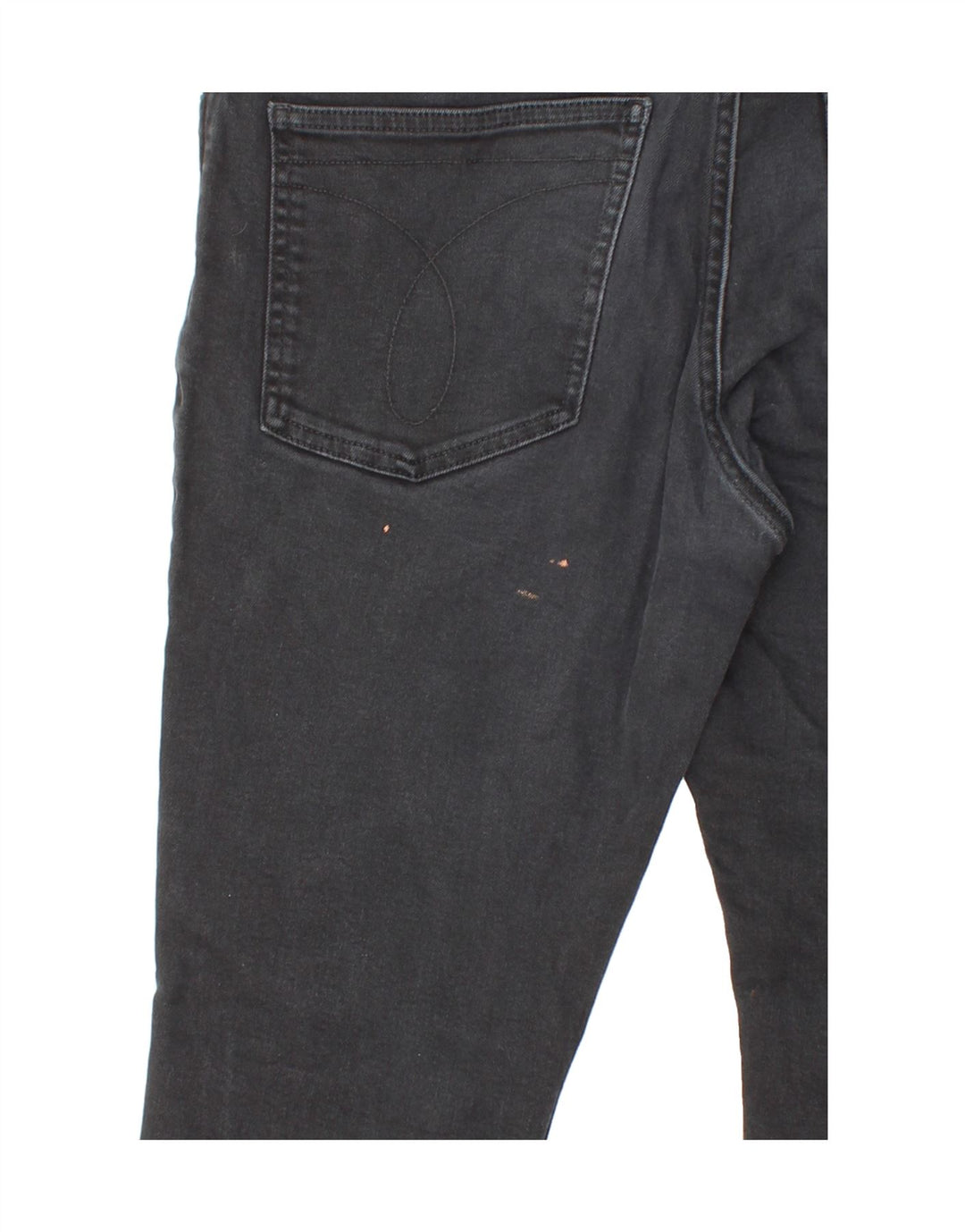 CALVIN KLEIN Womens Etroite Slim Jeans W32 L30 Grey Cotton Vintage Calvin Klein and Second-Hand Calvin Klein from Messina Hembry 