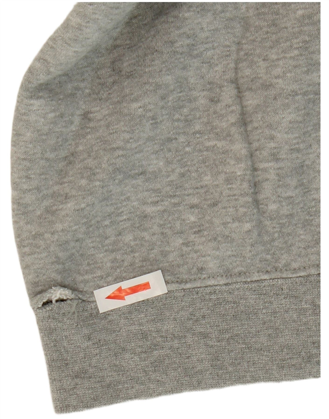 Nike Dame Hættetrøje UK 14 Medium Grey Bomuld