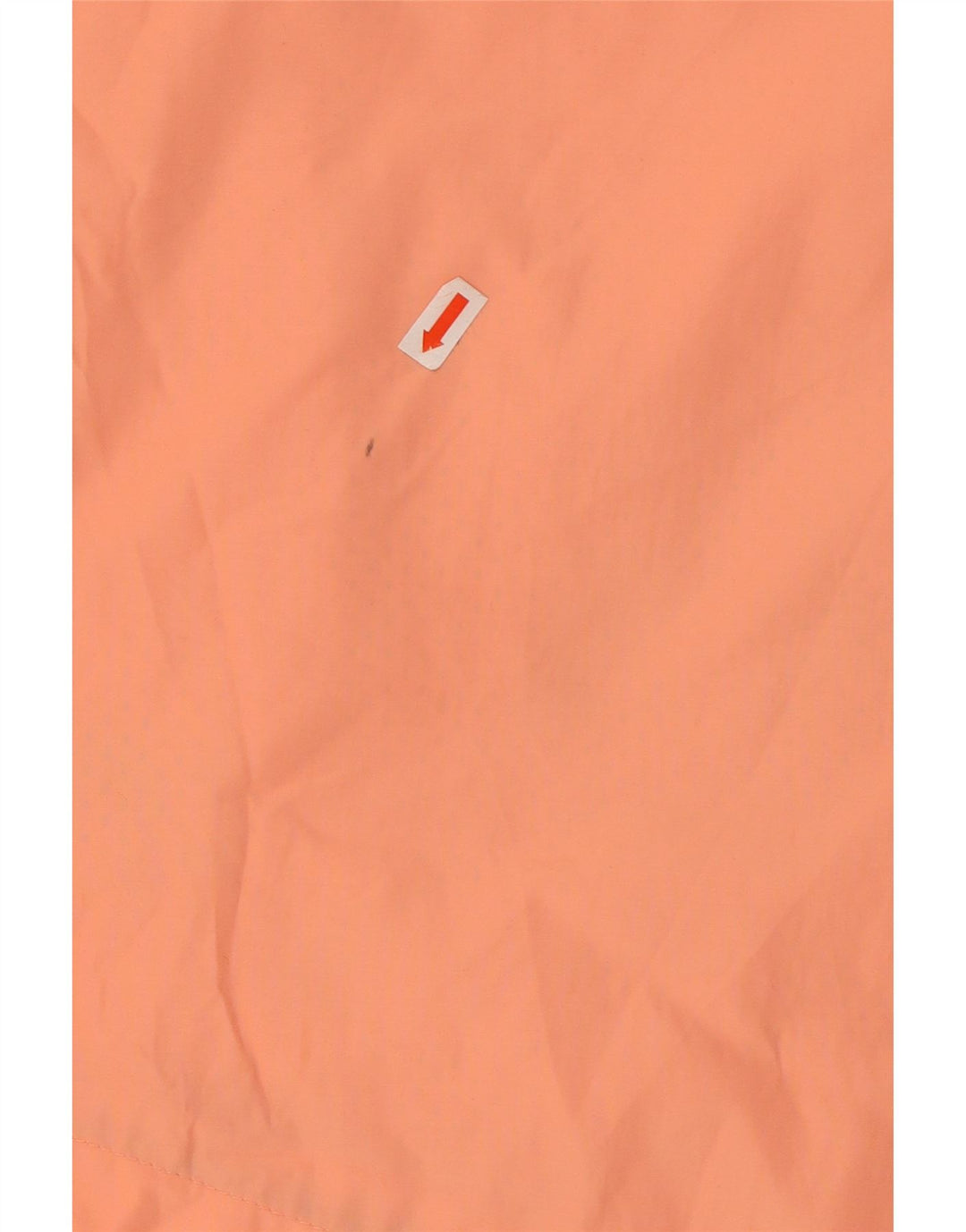 Marks & Spencer Regnfrakke med hætte til kvinder UK 8 Small Orange Polyester