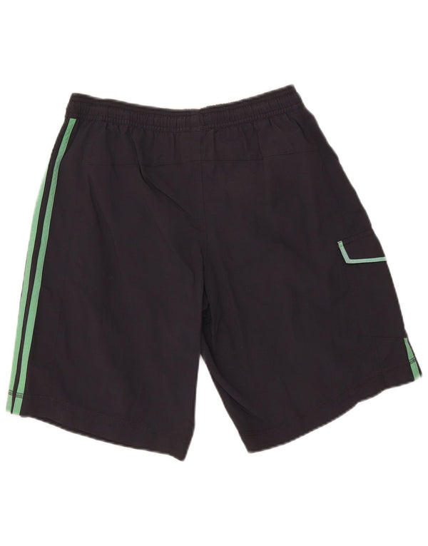Adidas Herre Cargo Sports Shorts Små Grå Nylon