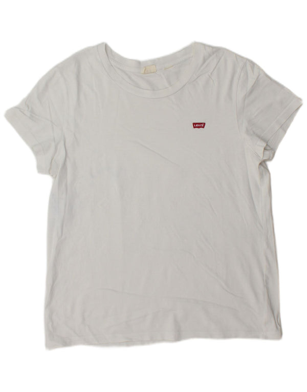 Levi's Herre T-Shirt Top Stor Hvid