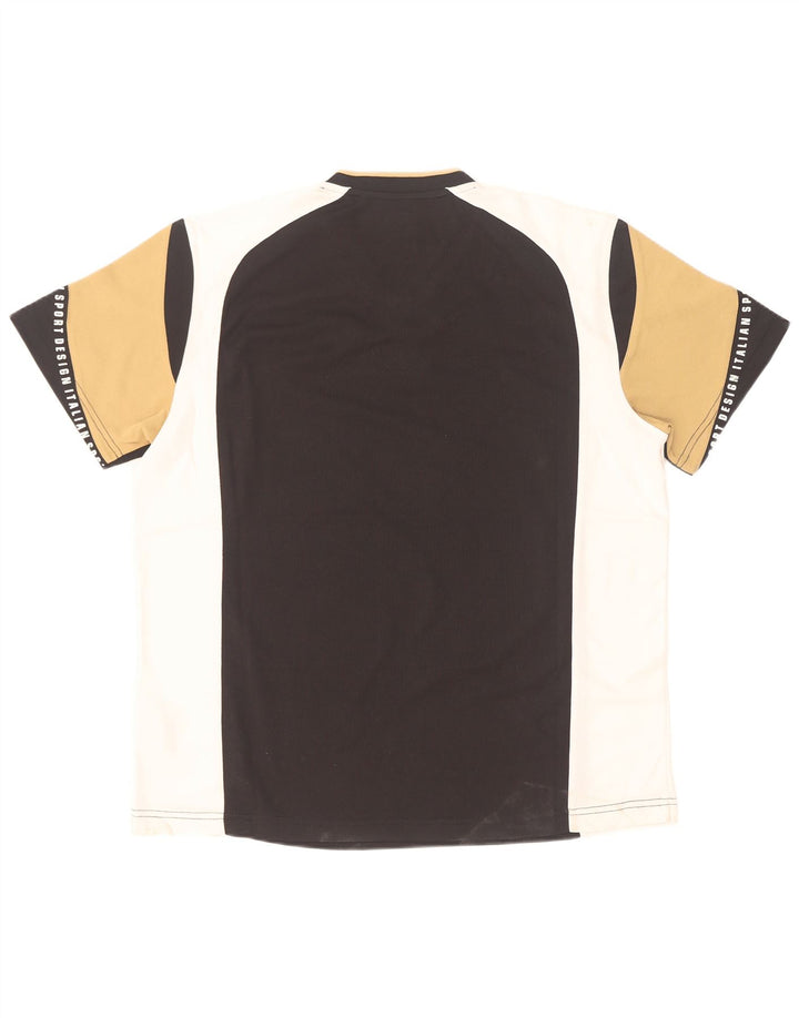 Lotto Herre grafisk T-shirt Top XL Flerfarvet Colourblock Polyester