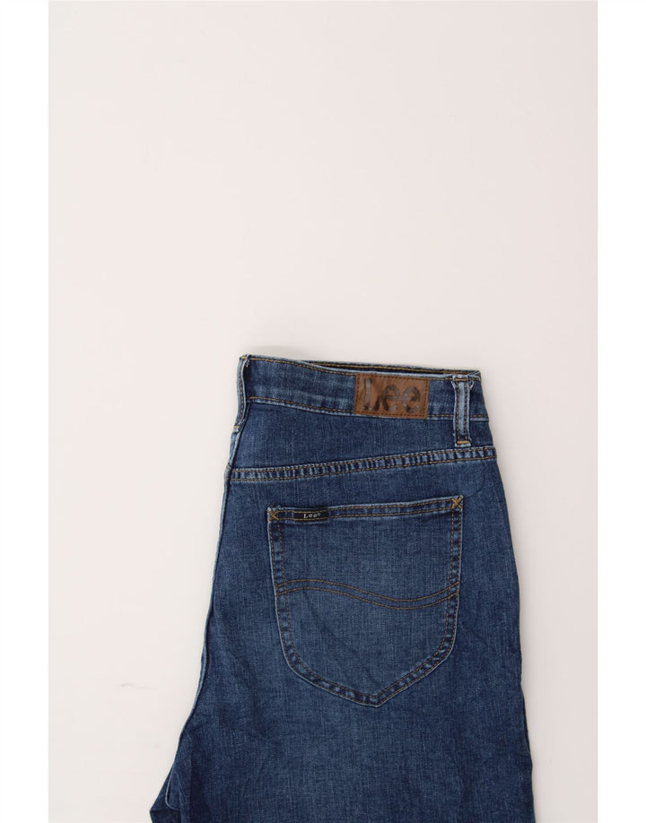 LEE Womens Denim Shorts US 14 XL W34  Navy Blue Cotton Vintage Lee and Second-Hand Lee from Messina Hembry 