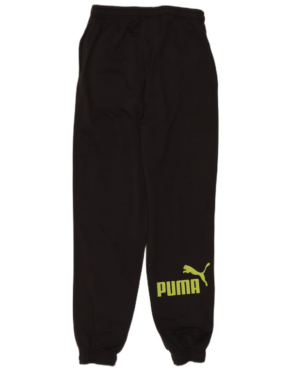Puma Boys Grafisk træningsdragt Bukser Joggers 13-14 år Sort Polyester