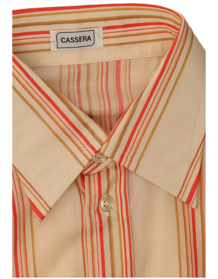 Cassera herreskjorte medium orange stribet