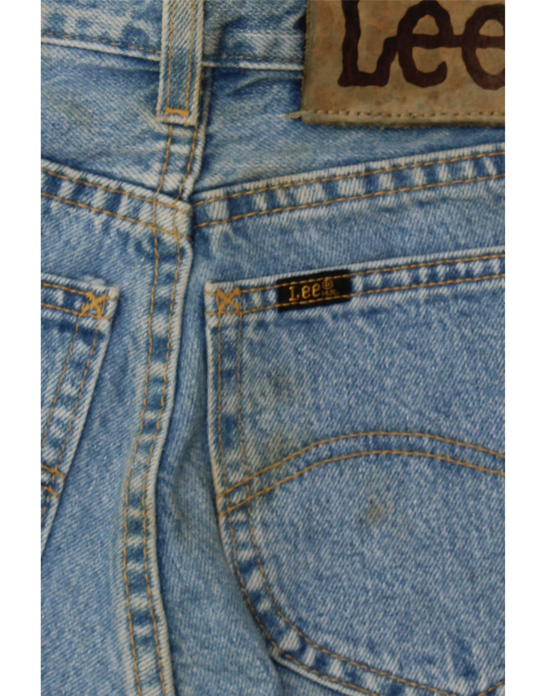 LEE Womens Oklahoma High Waist Jeans W28 L33 Blue Cotton Vintage Lee and Second-Hand Lee from Messina Hembry 