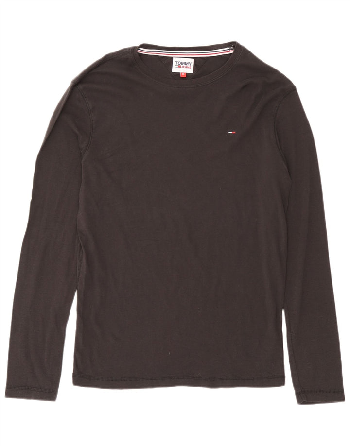 Tommy Hilfiger Herre Top Langærmet XL Grå Bomuld