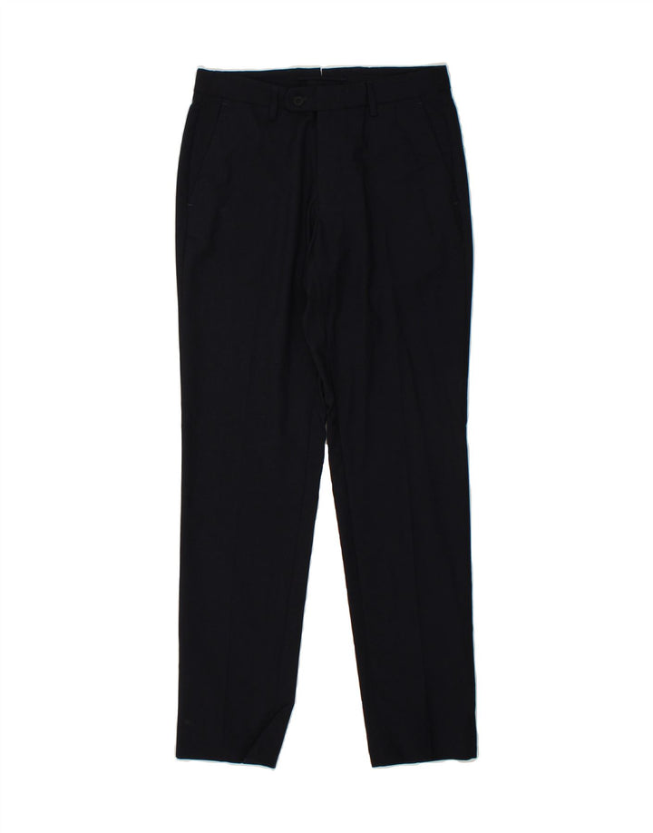 MASSIMO DUTTI Womens Pegged Chino Trousers EU 38 Small W30 L30 Navy Blue Vintage Massimo Dutti and Second-Hand Massimo Dutti from Messina Hembry 