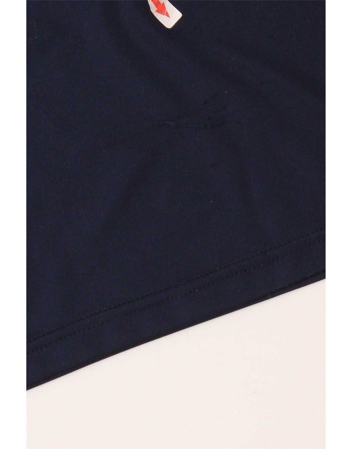 Nike Dri Fit poloshirt til mænd, stor marineblå colourblock polyester