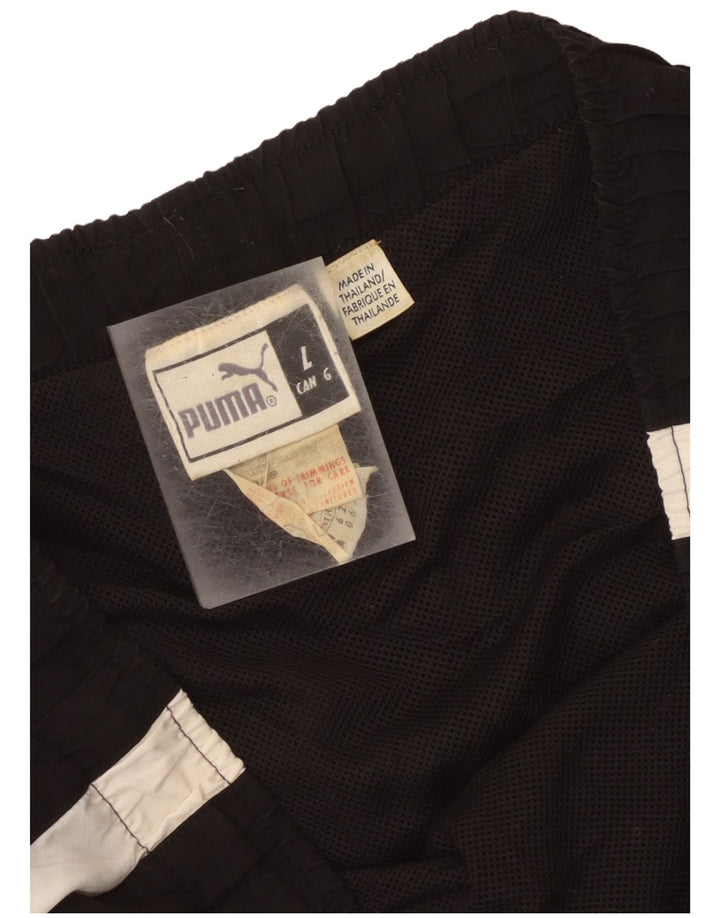 Puma Sportshorts til mænd Large Black Colourblock Polyester