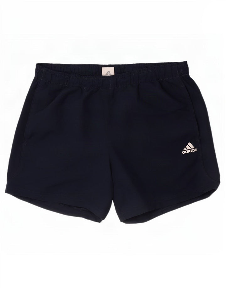 Adidas Herre Climalite Sportshorts store marineblå polyester